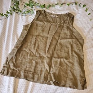 Flax 100% Linen tank
